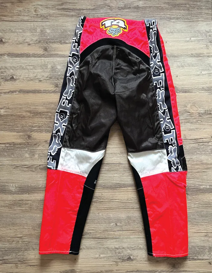 Vintage Fox Racing T4 Motocross Pants - High-Quality, Durable Riding Gear